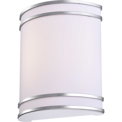 Glamour LED 9 inch Brushed Nickel ADA Wall Sconce Wall Light