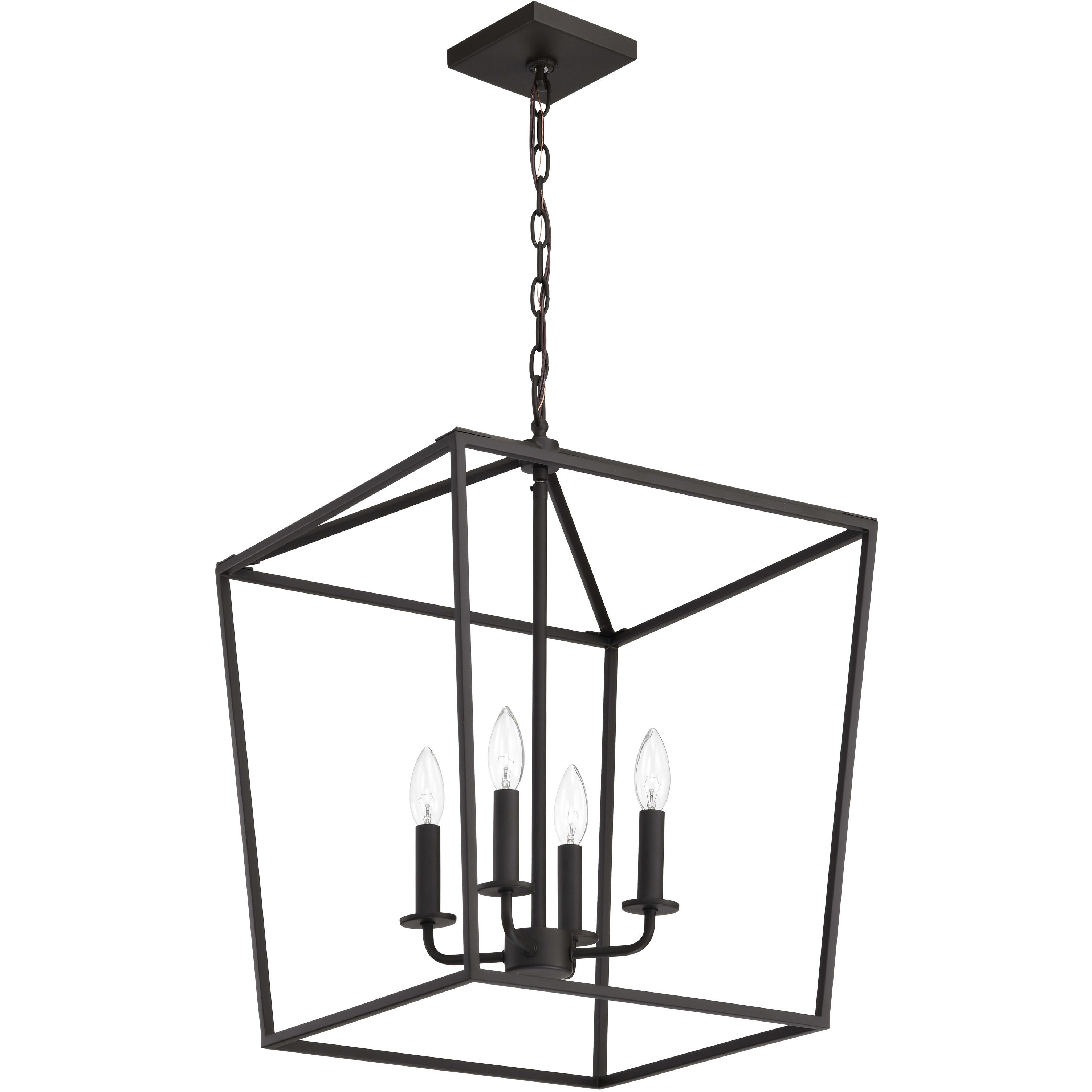 Emma 4 Light 20 inch Dark Bronze Pendant Ceiling Light