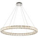Asher LED 35.5 inch Polished Nickel Pendant Ceiling Light