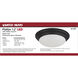 Brentwood LED 11.75 inch Matte Black Flush Mount Ceiling Light