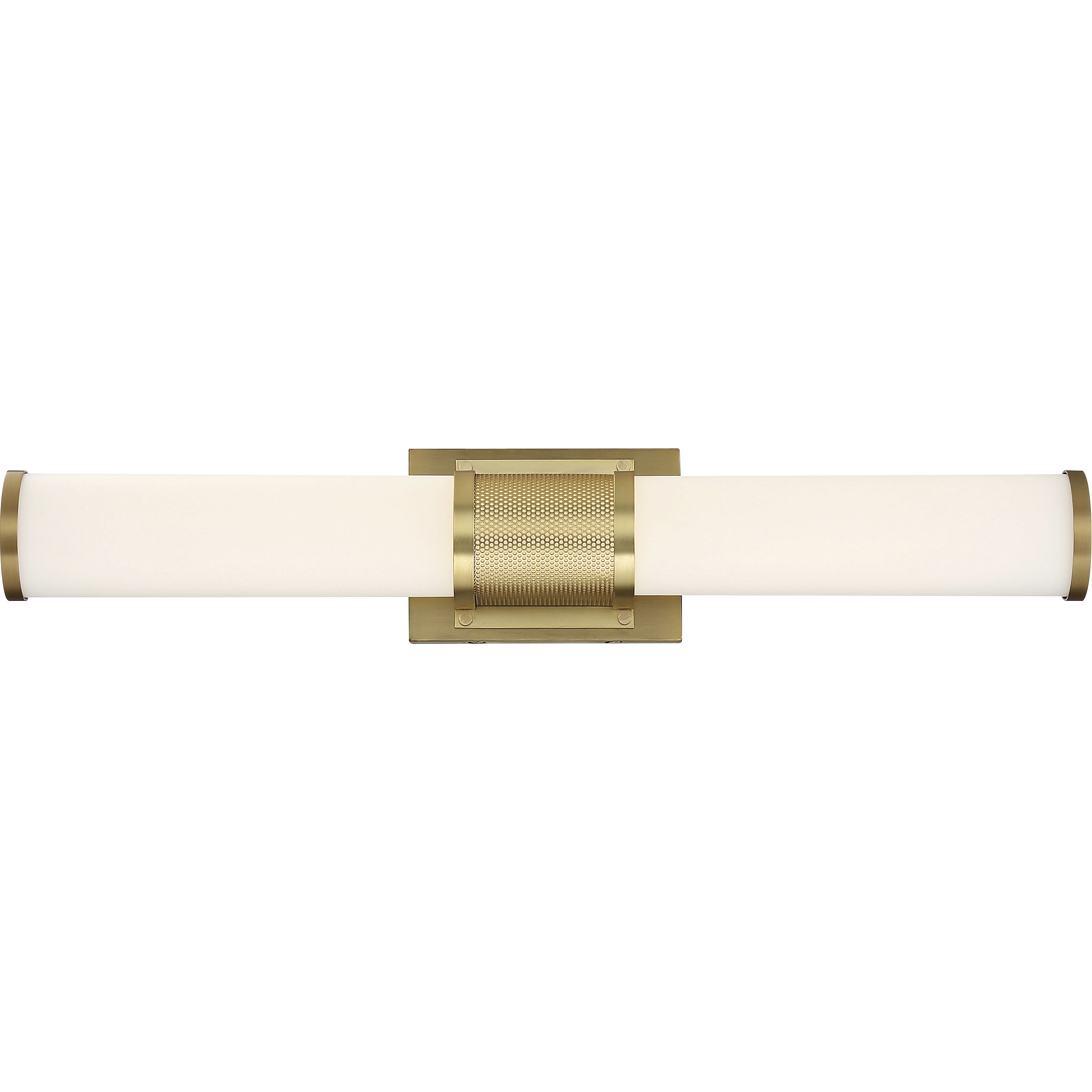 Caper LED 24 inch Brushed Brass Vanity Light Wall Light 