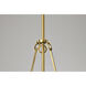 Valentine 16 inch Vintage Brass Pendant Ceiling Light