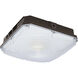 ColorQuick LED 8.5 inch Bronze Flush Mount Ceiling Light
