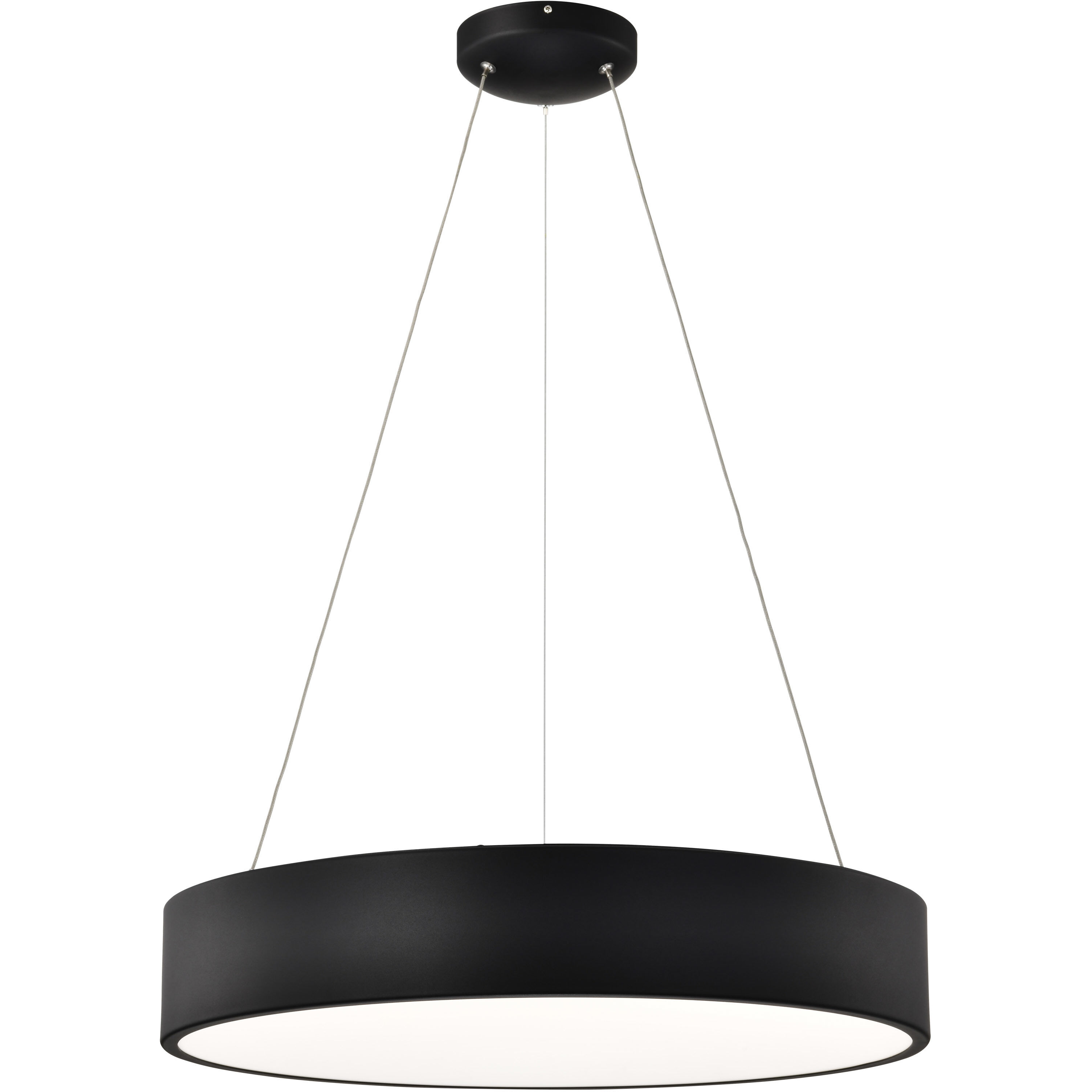 Orbit LED 23.5 inch Black Pendant Ceiling Light