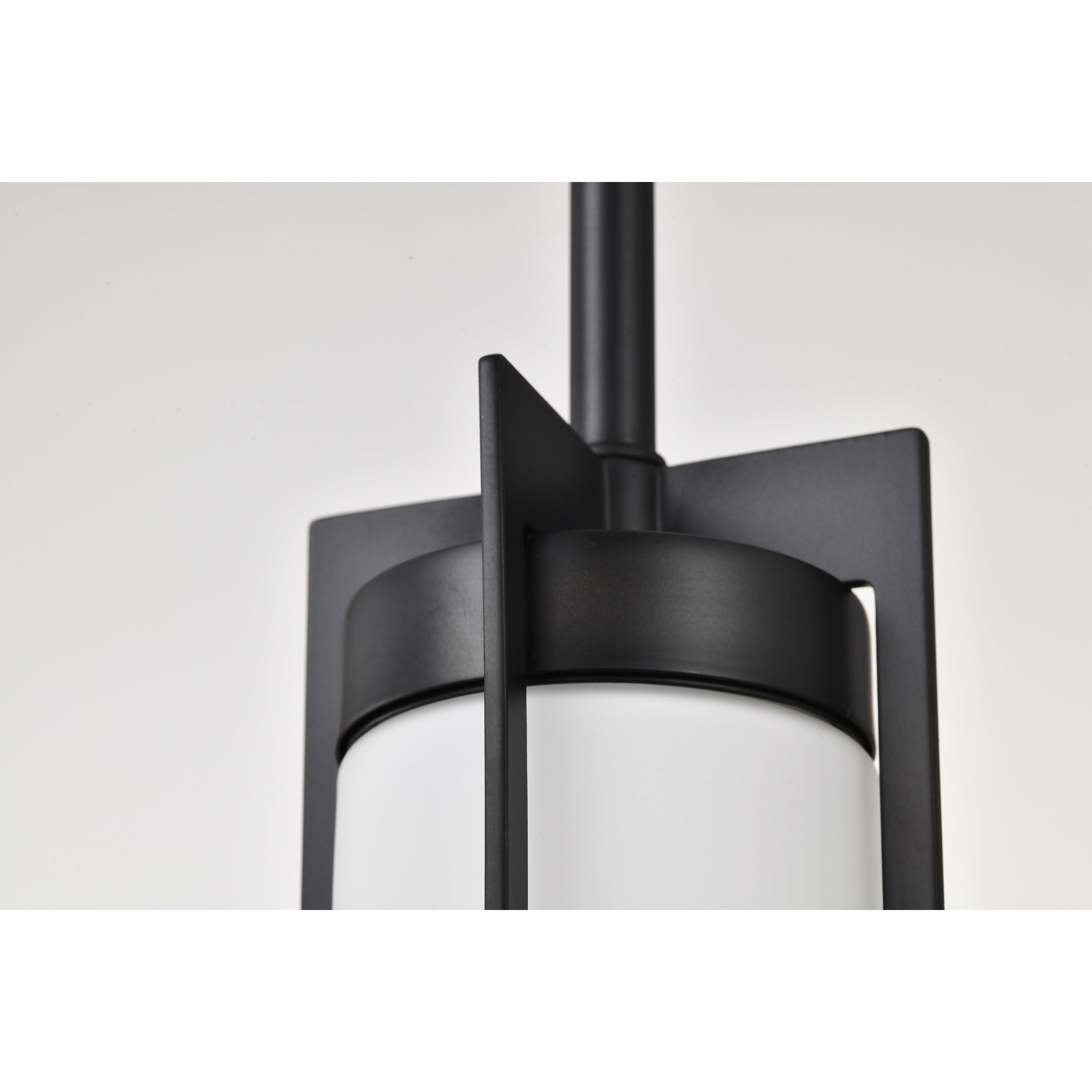 Roselle 3.75 inch Matte Black Pendant Ceiling Light