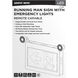Running Man LED 14.84 inch White Exit & Emergency Ceiling Light