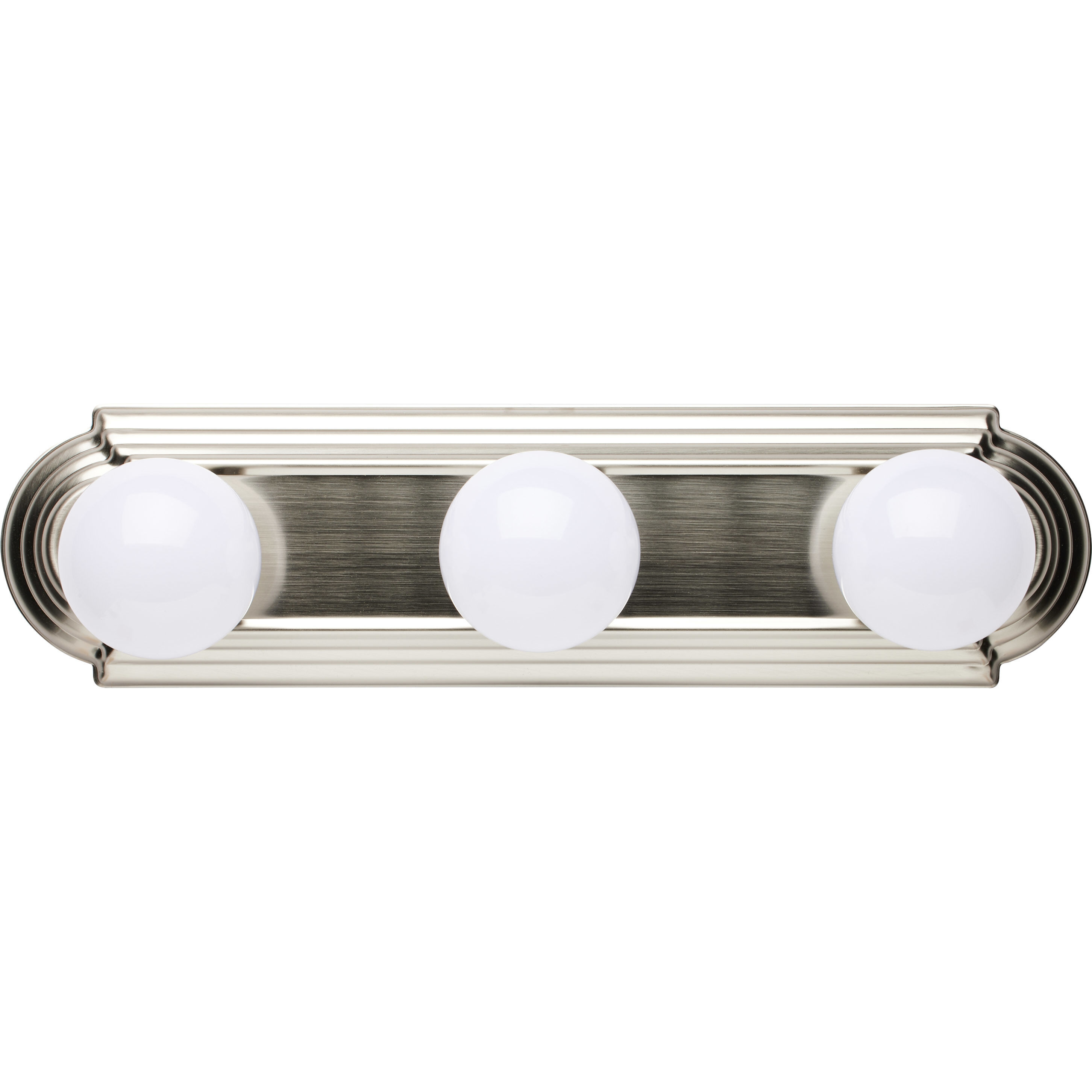 Brentwood 3 Light 18 inch Brushed Nickel Vanity Light Wall Light