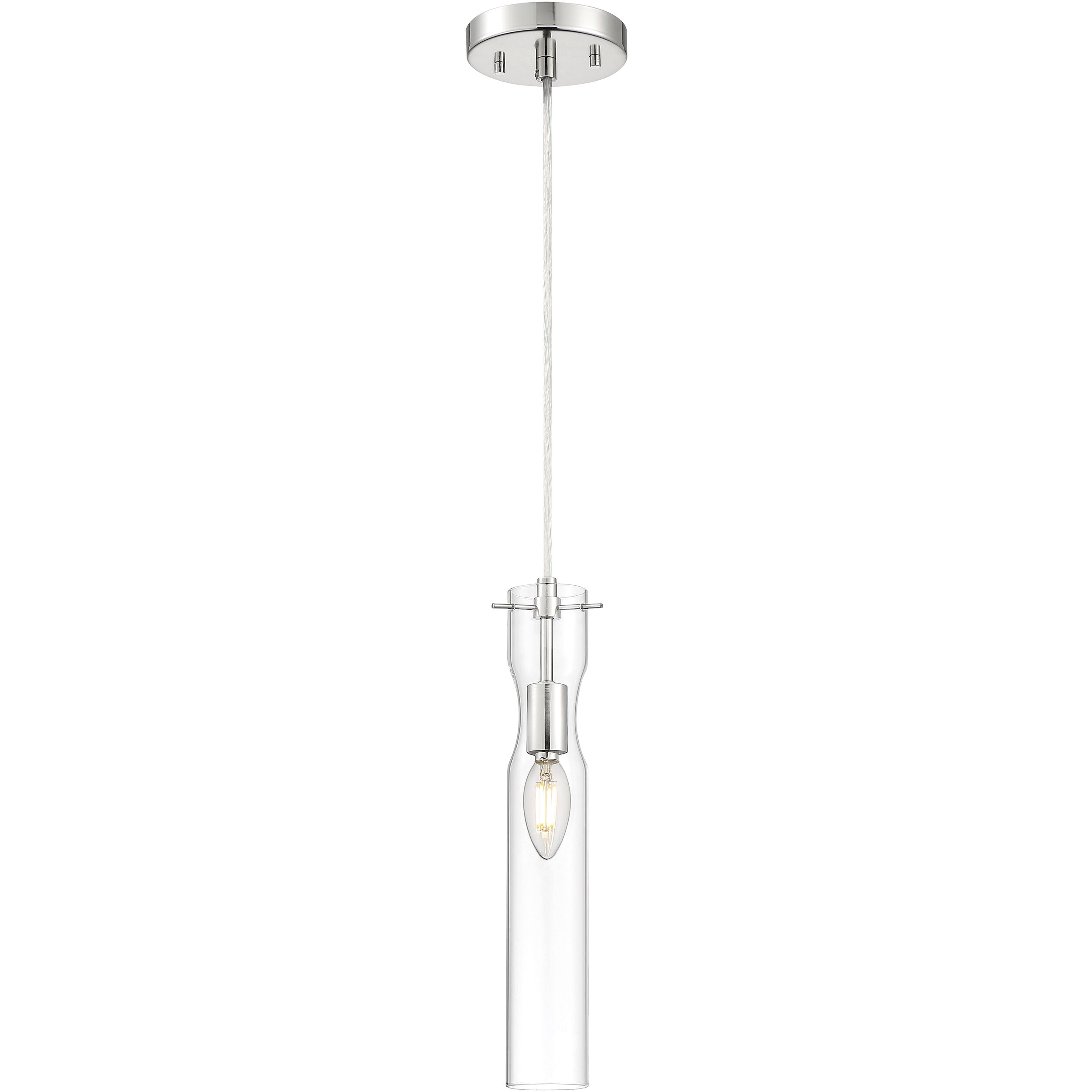 Spyglass 1 Light 5 inch Polished Nickel Pendant Ceiling Light