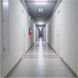 Running Man Brushed Aluminum Exit Sign