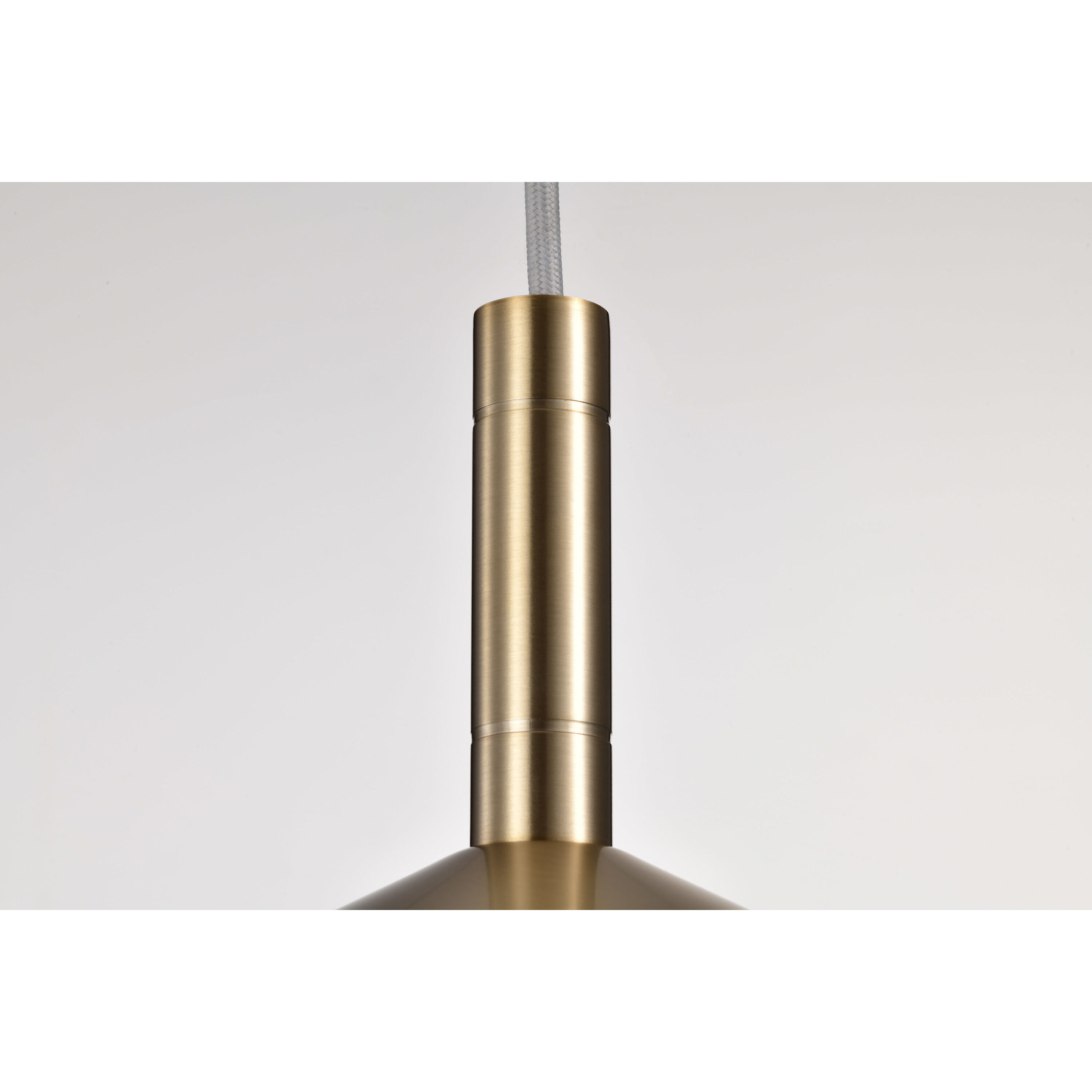 Corrine LED 9.88 inch Burnished Brass Pendant Ceiling Light