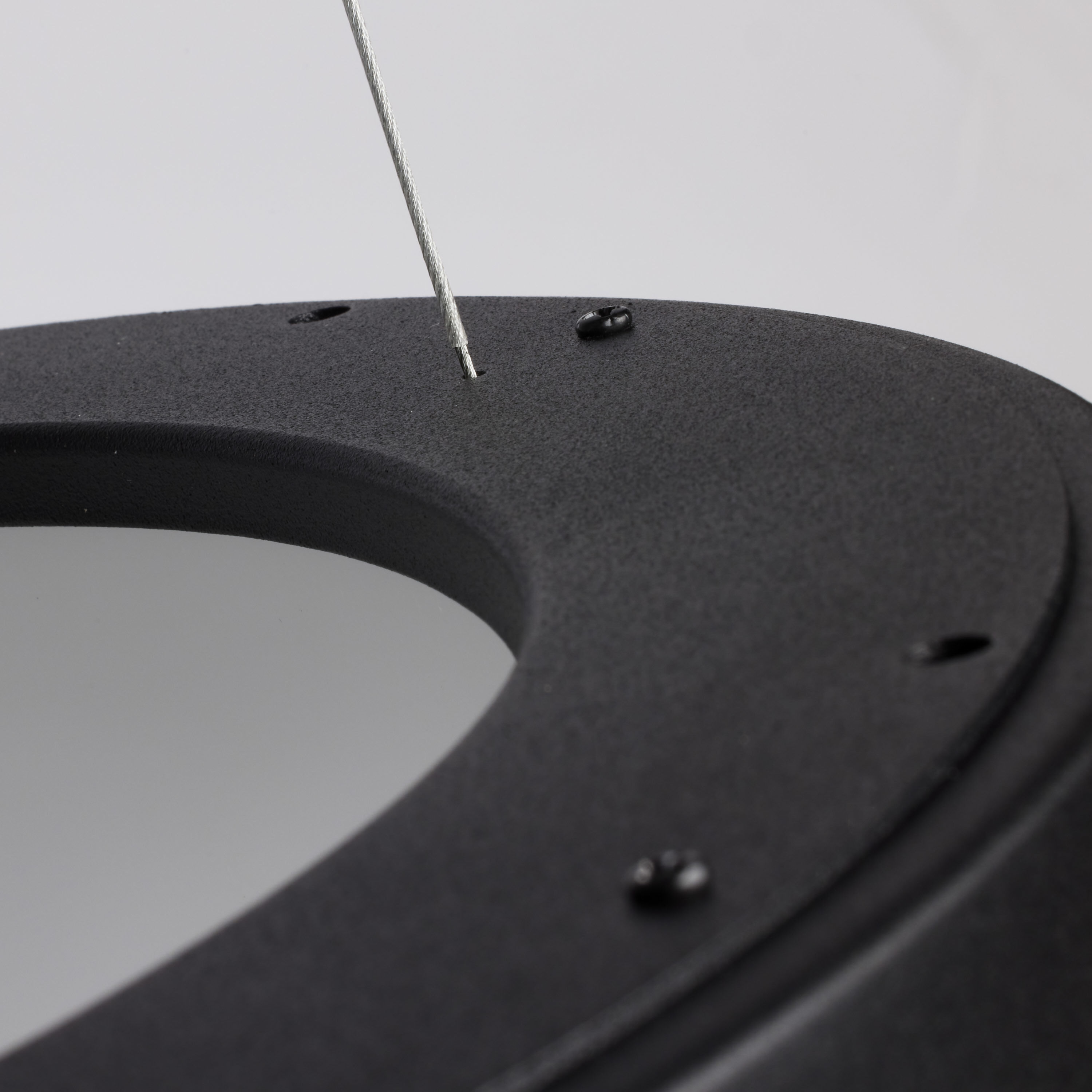 Orbit LED 23 inch Black Pendant Ceiling Light