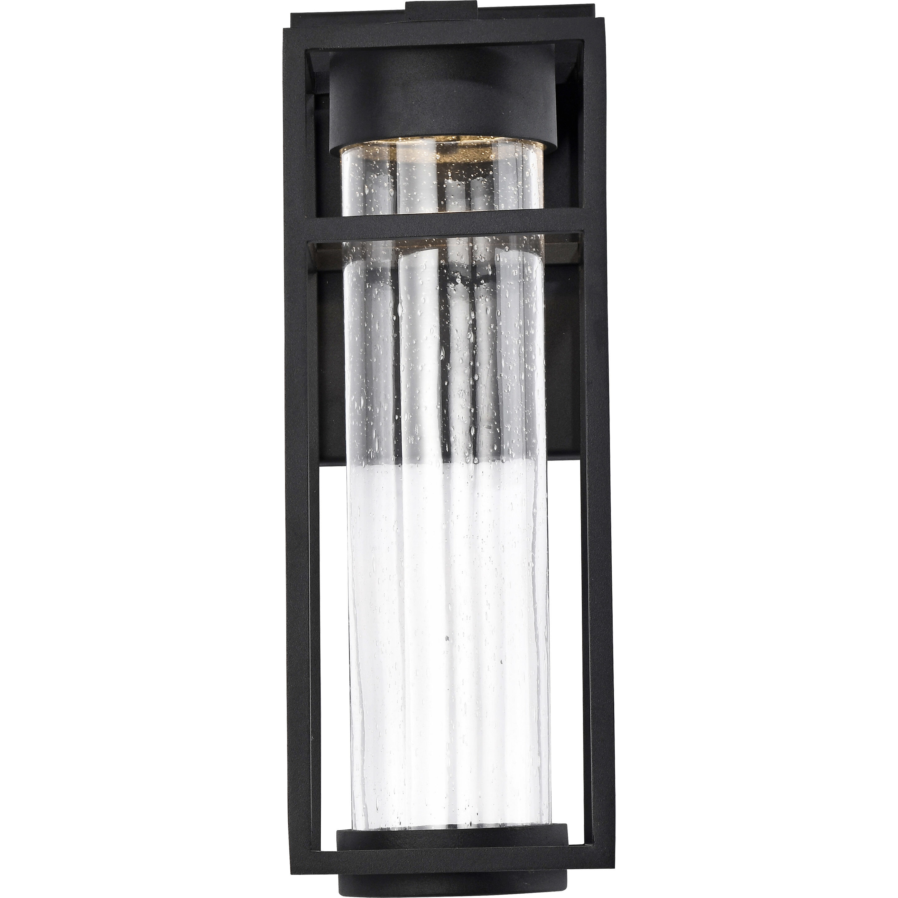 Ledges LED 16 inch Matte Black Outdoor Wall Sconce