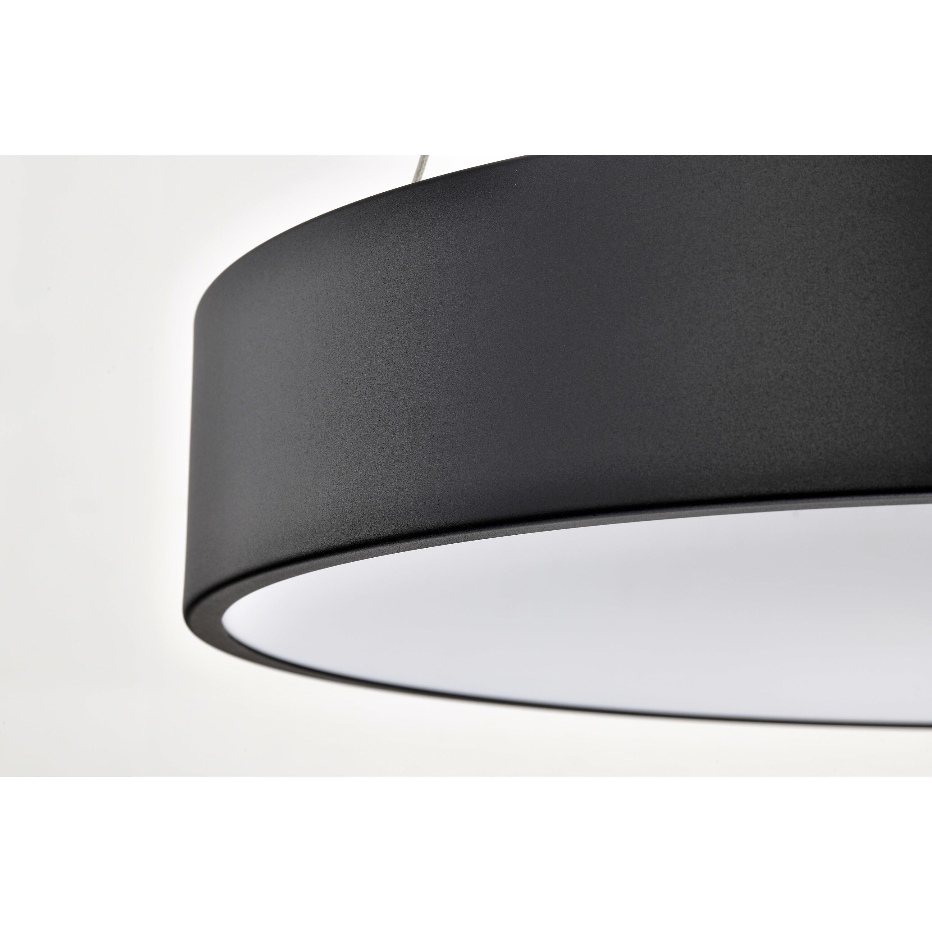 Orbit LED 23.5 inch Black Pendant Ceiling Light