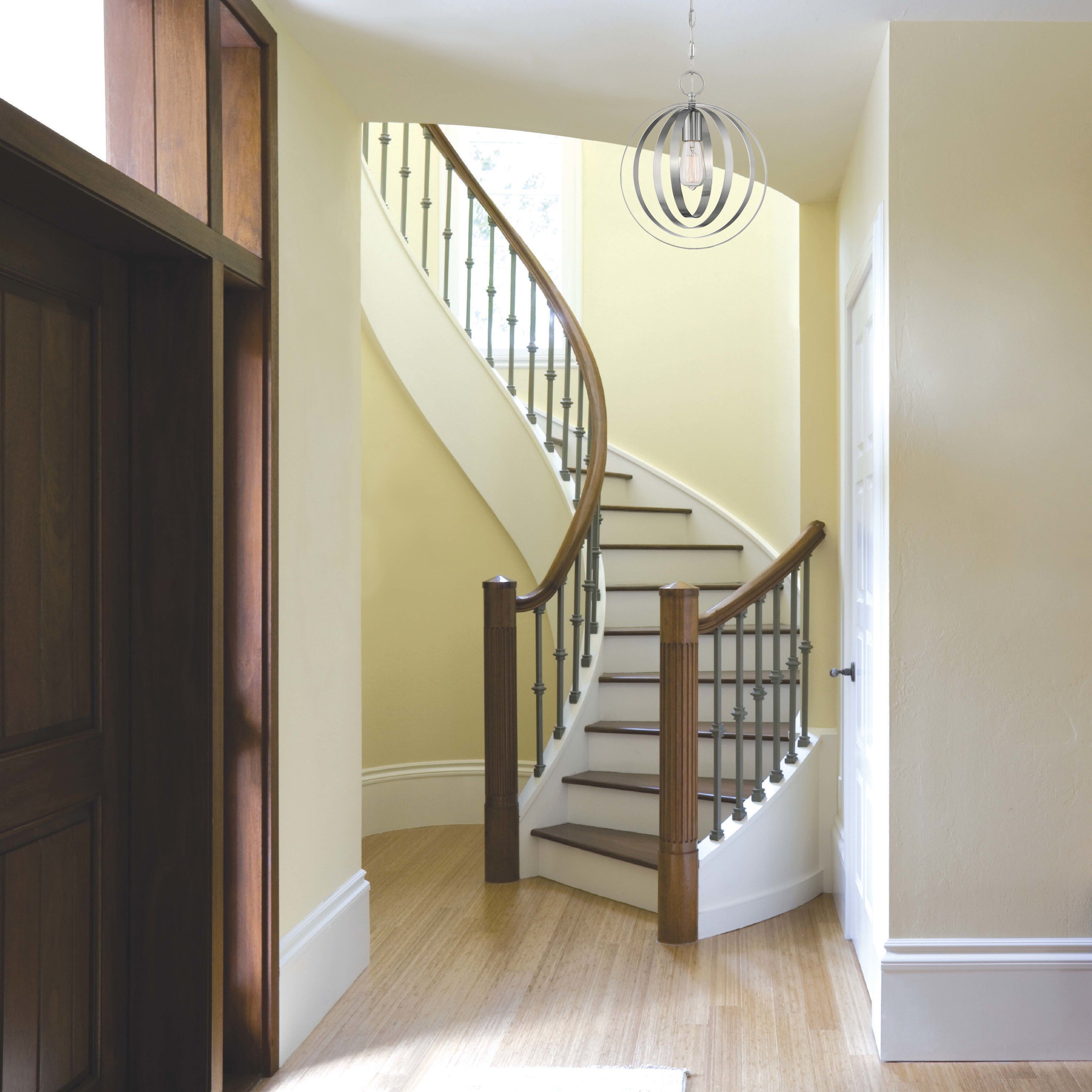 Pendleton 1 Light 12 inch Brushed Nickel Pendant Ceiling Light