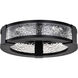 Darrow LED 13.25 inch Matte Black Flush Mount Ceiling Light