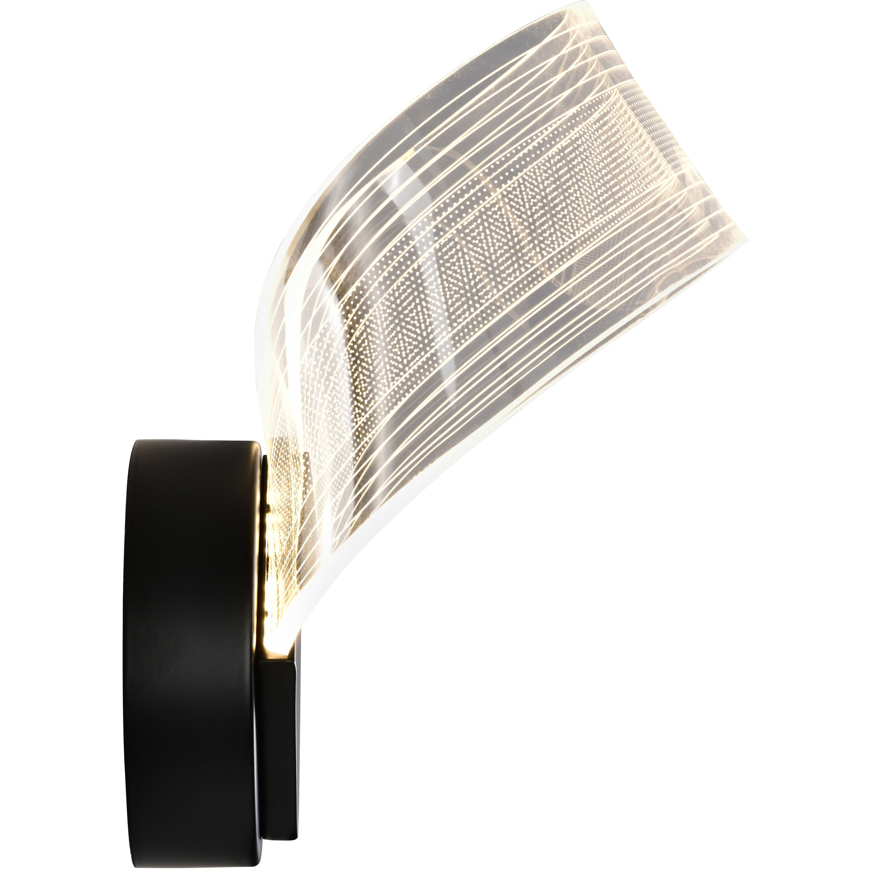 Barnett LED 7.5 inch Matte Black Vanity Light Wall Light