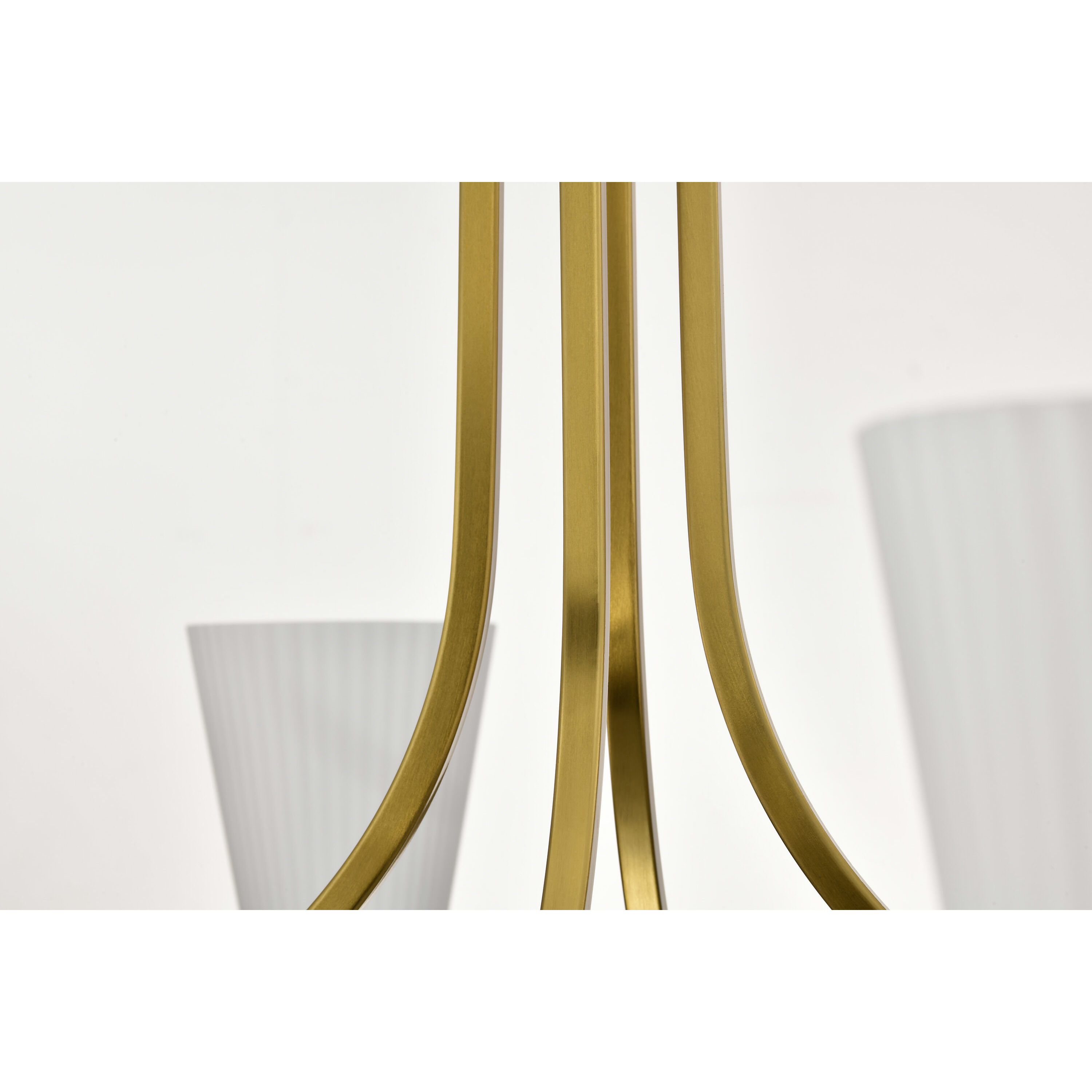 Royale 40 inch Burnished Brass Chandelier Ceiling Light