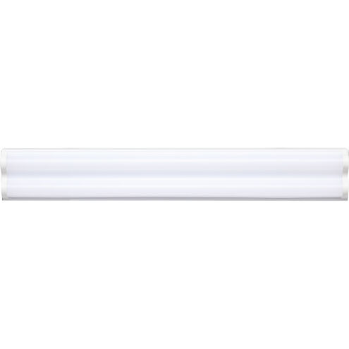 Brentwood LED White Linear Strip Ceiling Light, Strip Fixture