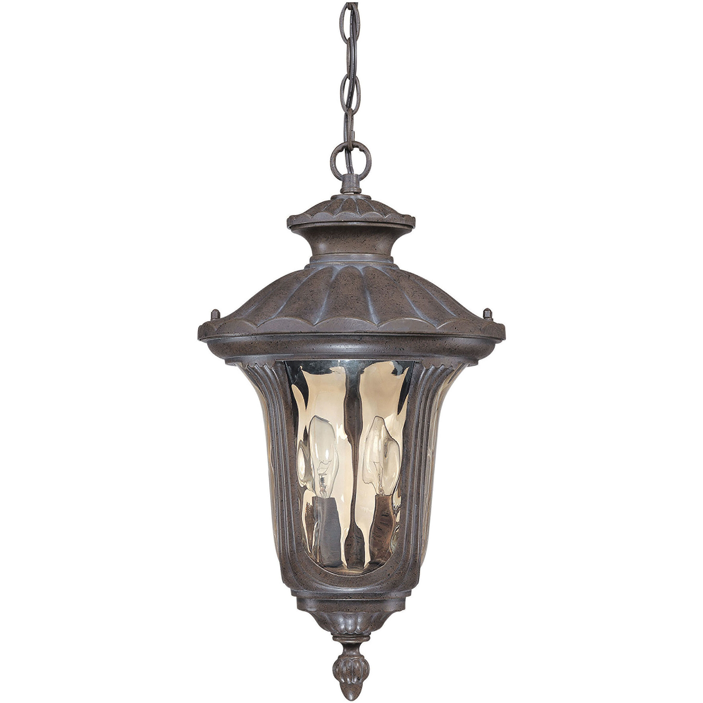 Nuvo 60 2008 Beaumont 2 Light 11 inch Fruitwood Outdoor Hanging