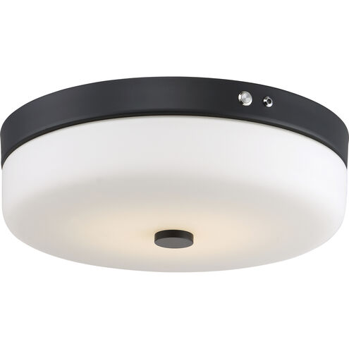 Brentwood LED 15 inch Aged Bronze Flush Mount Ceiling Light
