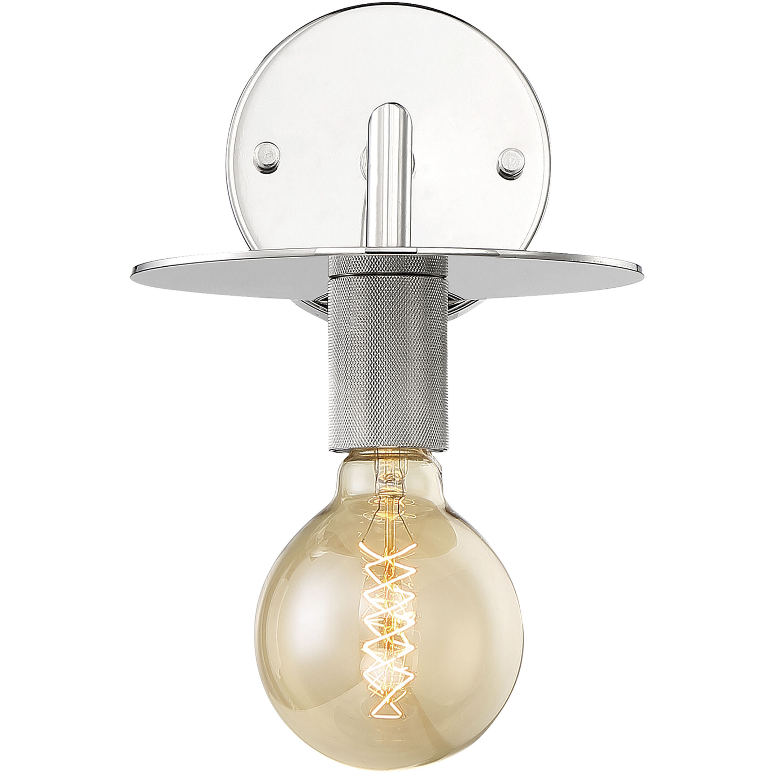 Bizet 1 Light 7 inch Polished Nickel Vanity Light Wall Light