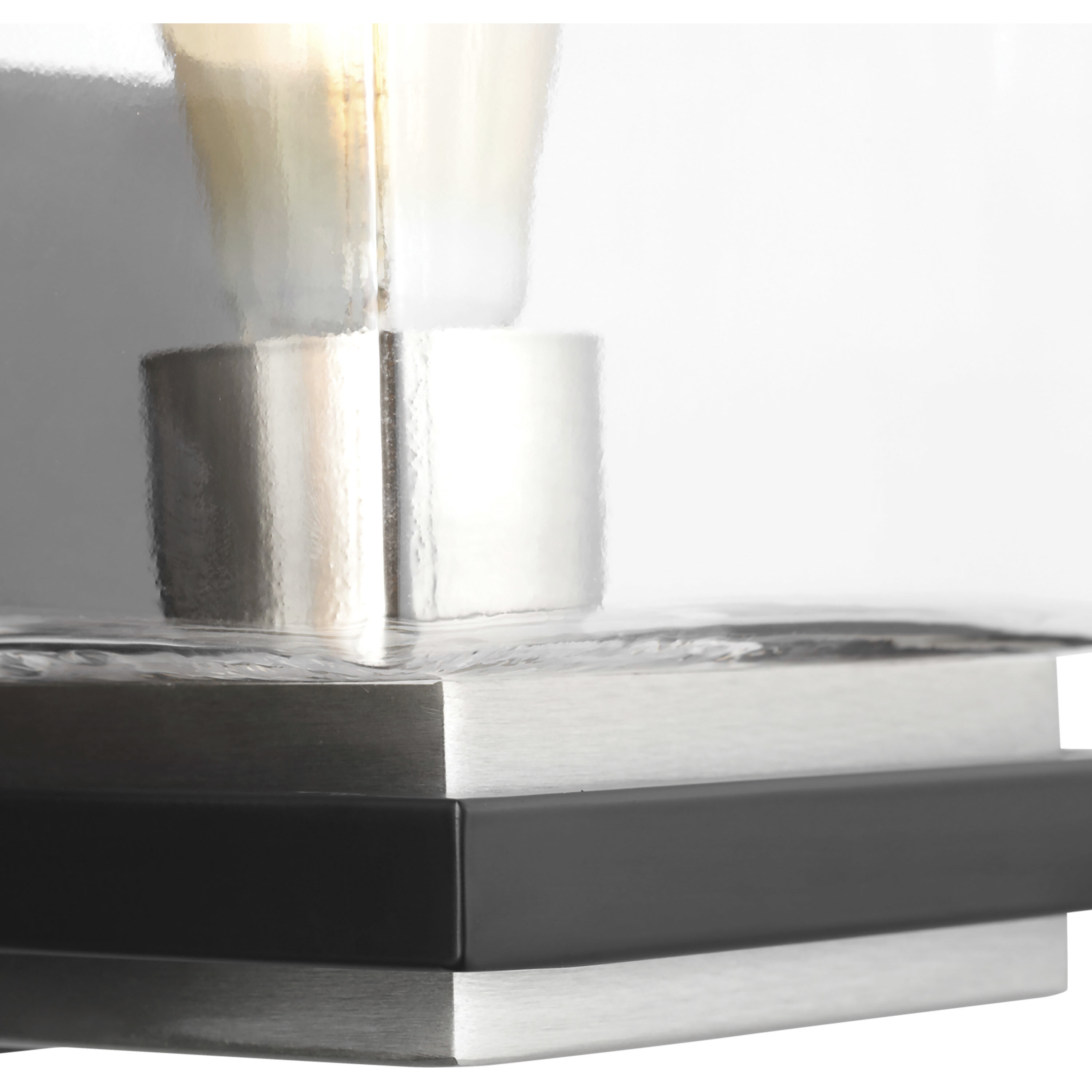 Crossroads 2 Light 14.13 inch Matte Black Bathroom Vanity Lights Wall Light