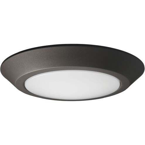 Brentwood LED 9.84 inch Mahogany Bronze Flush Mount Ceiling Light