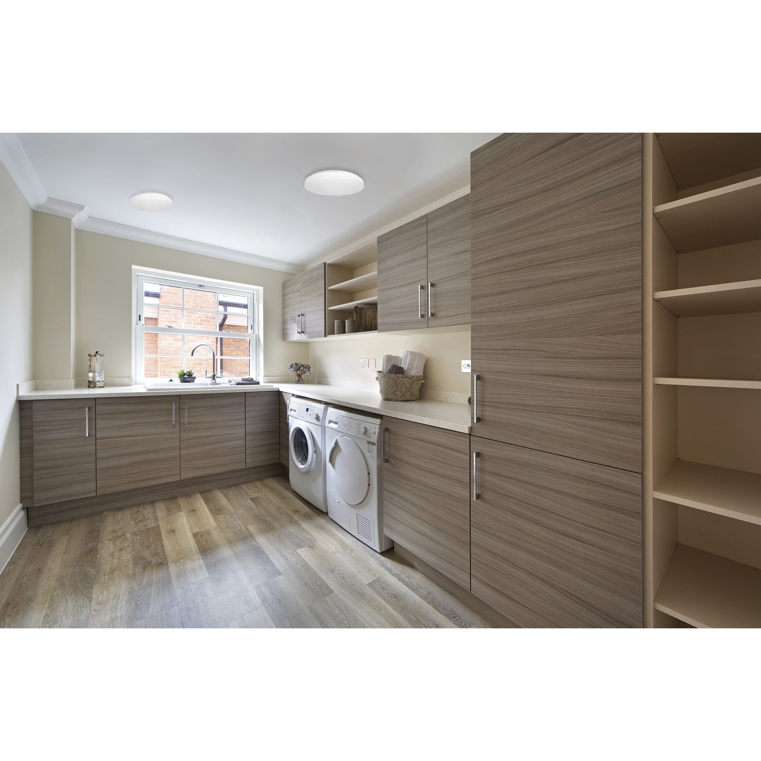 Cloud LED 19 inch White Flush Mount Ceiling Light