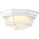 Brentwood LED 5 inch White Bulkhead