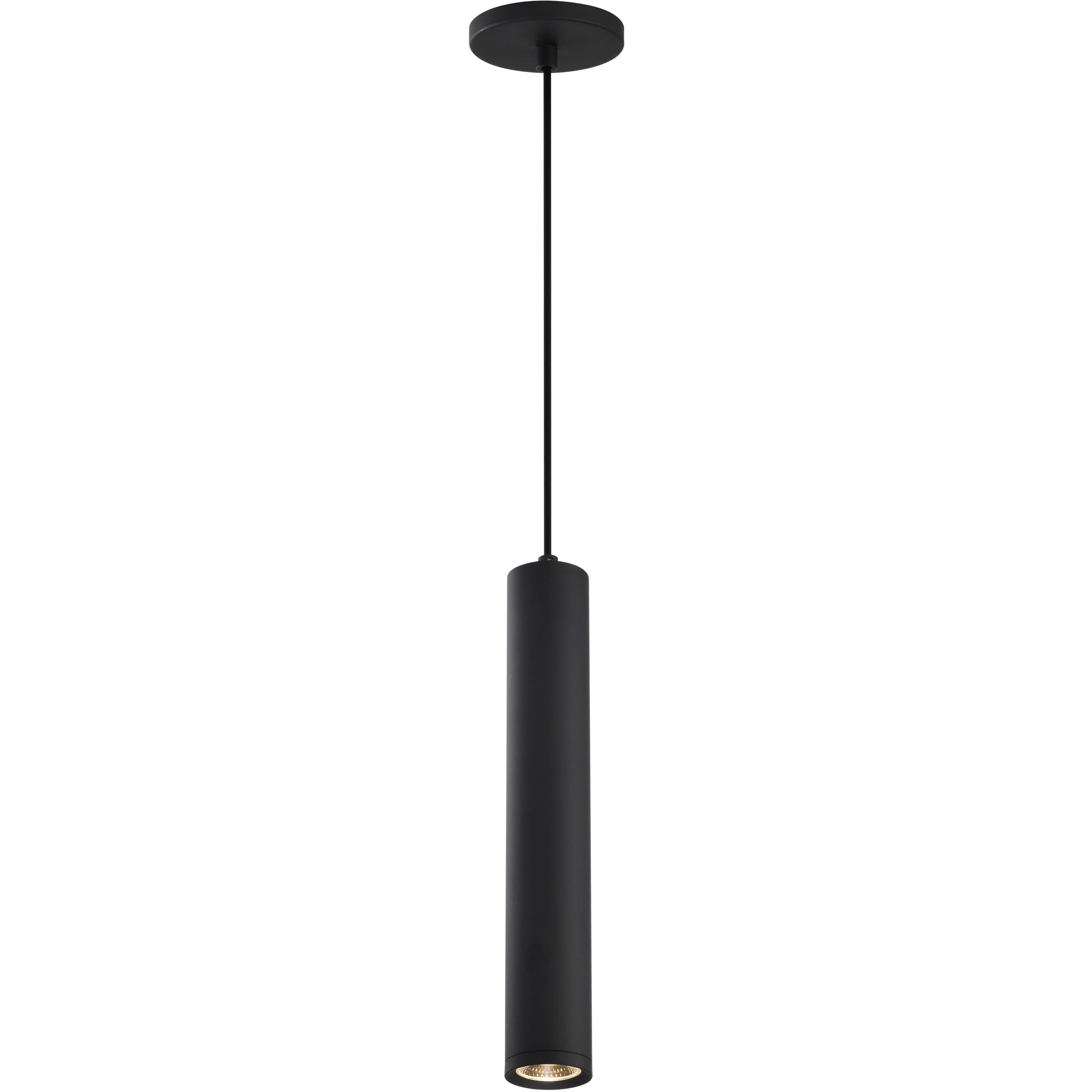 Century LED 2.56 inch Matte Black Pendant Ceiling Light
