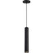 Century LED 2.56 inch Matte Black Pendant Ceiling Light