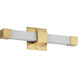 Brightwyn LED 16 inch Brushed Brass Vanity Wall Light