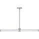 Bowman LED 2 inch Brushed Nickel Pendant Ceiling Light