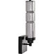 Evander LED 4.75 inch Matte Black Vanity Wall Light