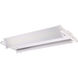 Brentwood LED 14 inch White Linear Flushmount Ceiling Light