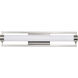 Canal LED 24 inch Brushed Nickel Bath Vanity Light Wall Light