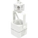Brentwood 3 Light White Track Lighting Ceiling Light