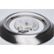 ColorQuick LED 7.4 inch Brushed Nickel Close-to-Ceiling LED Disk Ceiling Light