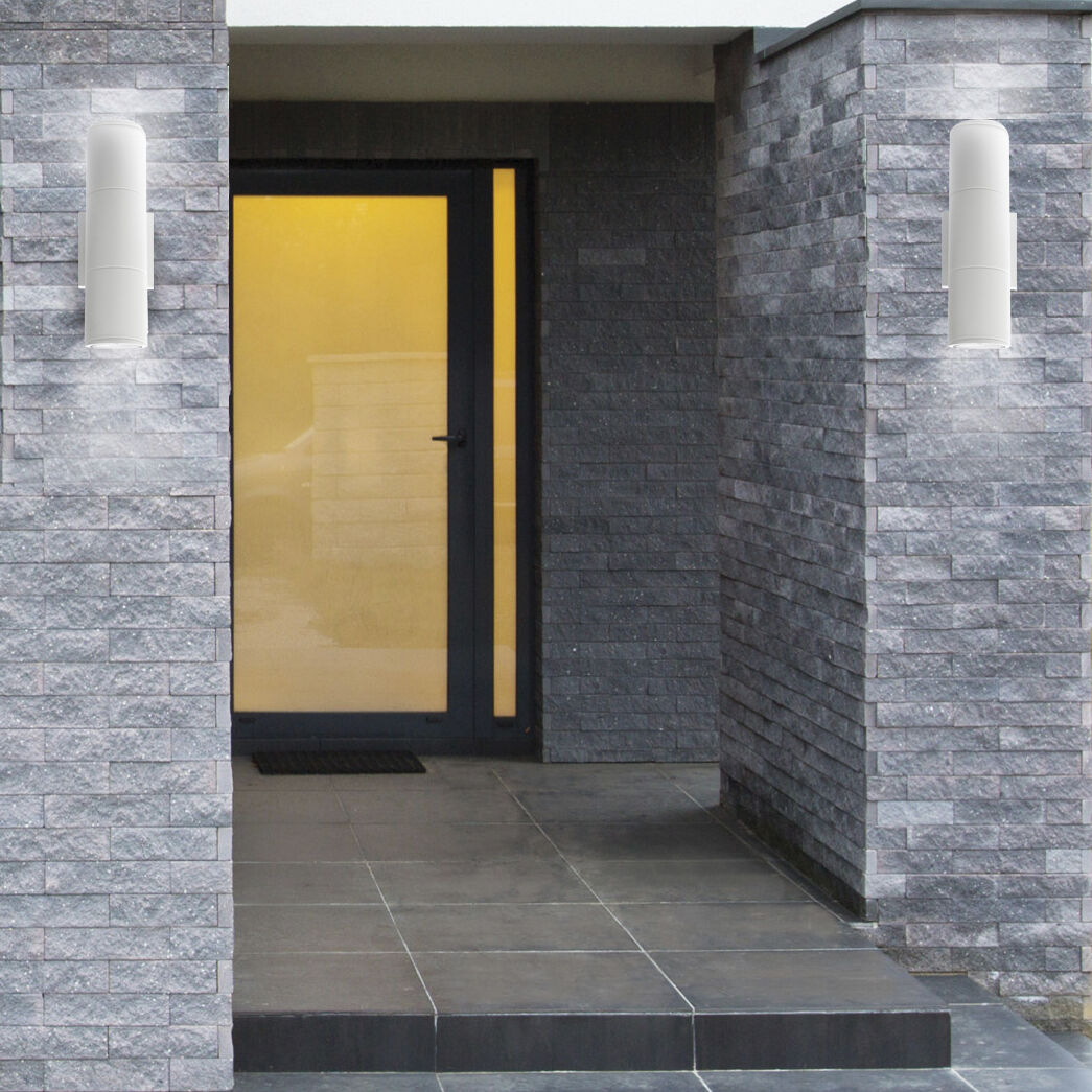 Brentwood LED 12 inch White Outdoor Wall Sconce, Large