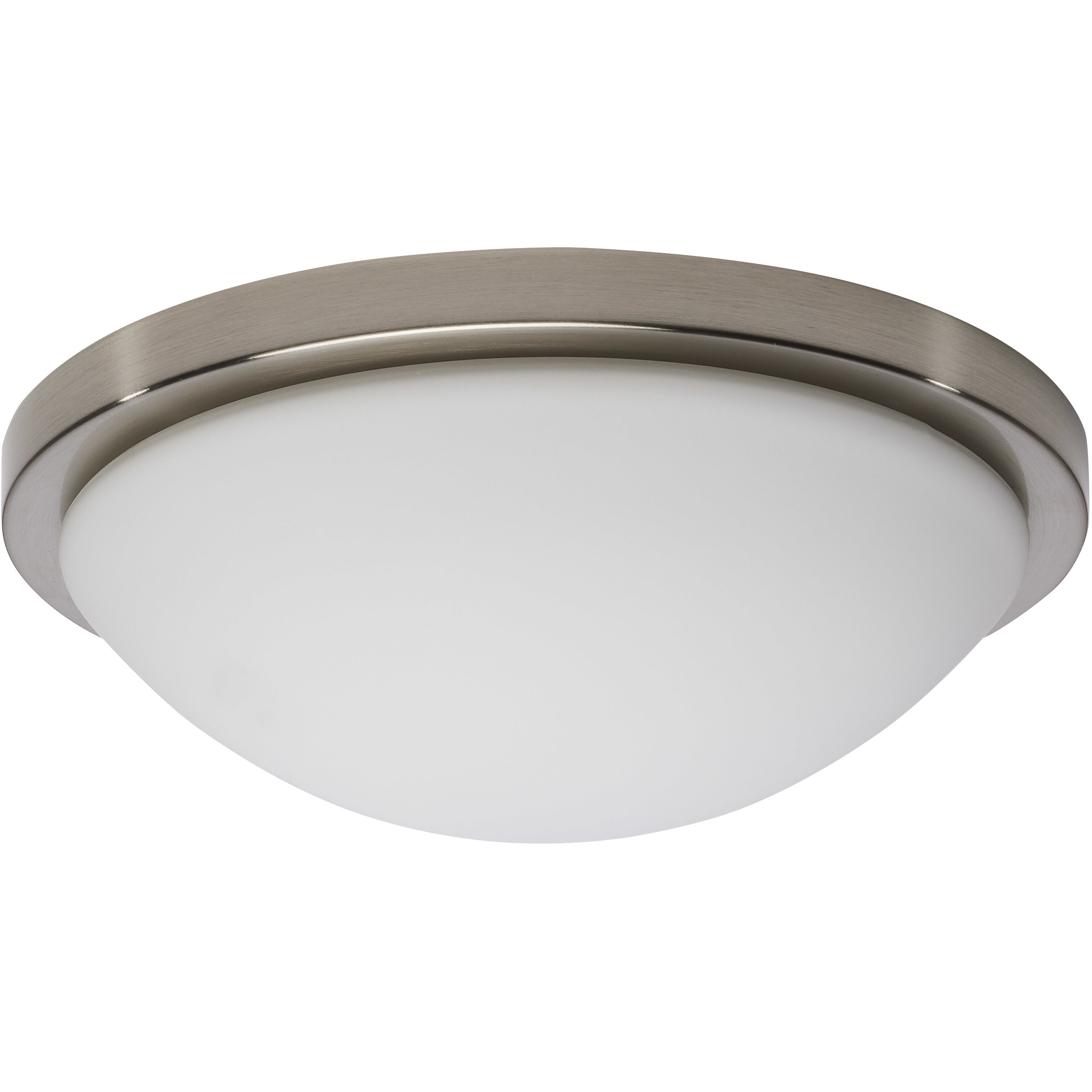 Button LED 11 inch Brushed Nickel LED Flush Mount Ceiling Light