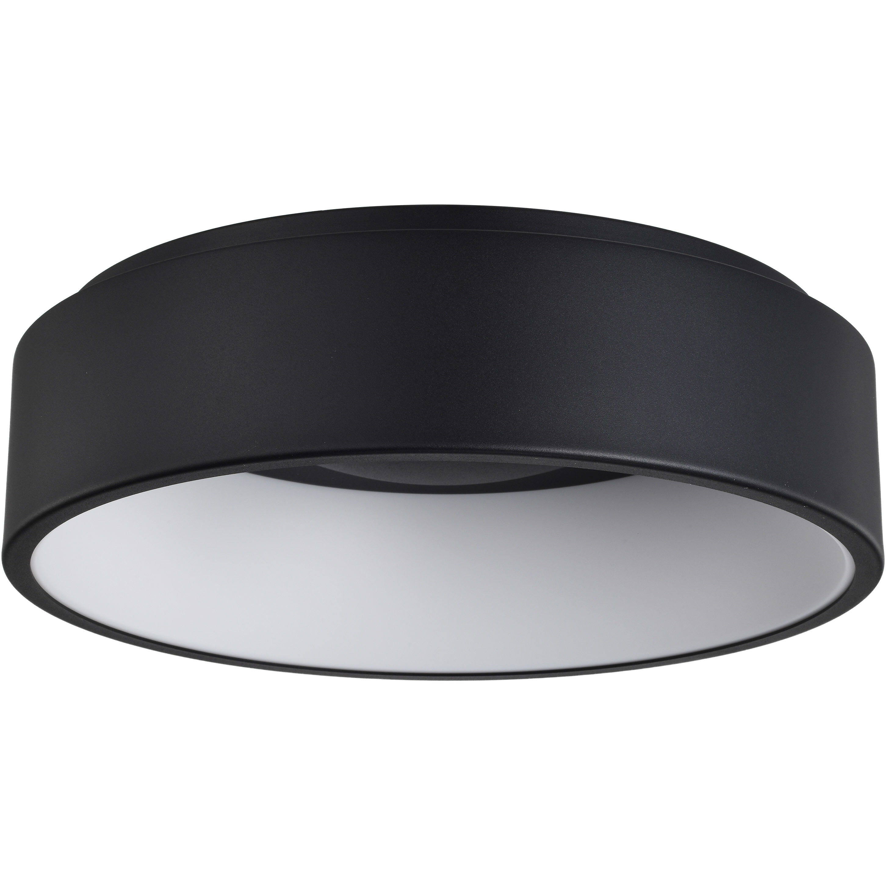Orbit LED 18 inch Black Flush Mount Ceiling Light