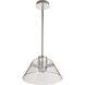 Edmond LED 13.63 inch Polished Nickel Pendant Ceiling Light