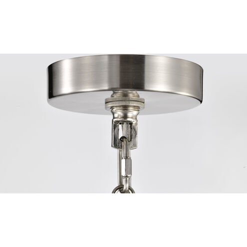 Boliver 3 Light 11.75 inch Brushed Nickel Pendant Ceiling Light