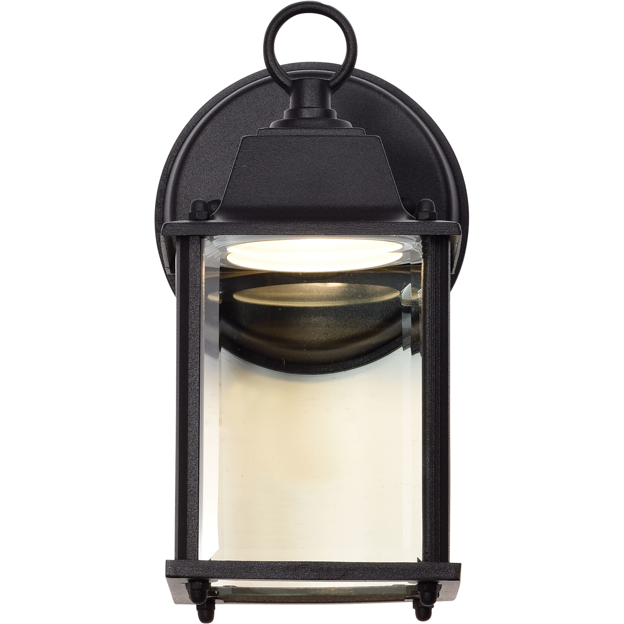 Brentwood LED 9 inch Black Outdoor Wall Mount