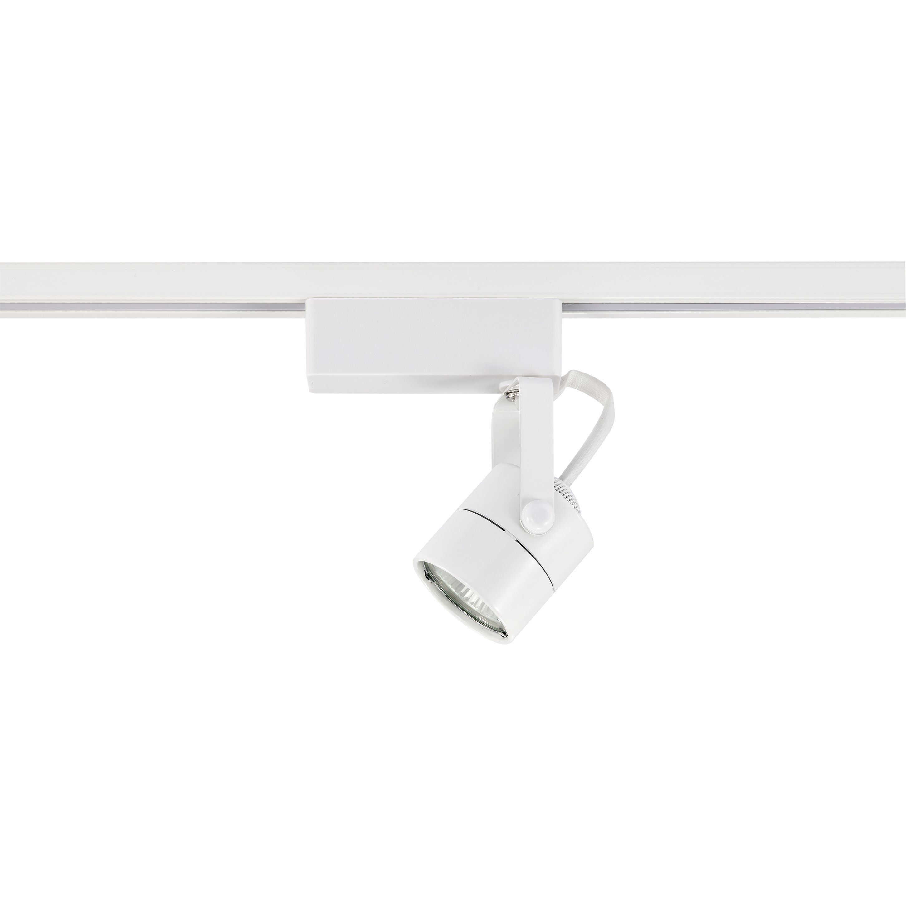 Brentwood 1 Light 12 White Track Lighting Ceiling Light, Round