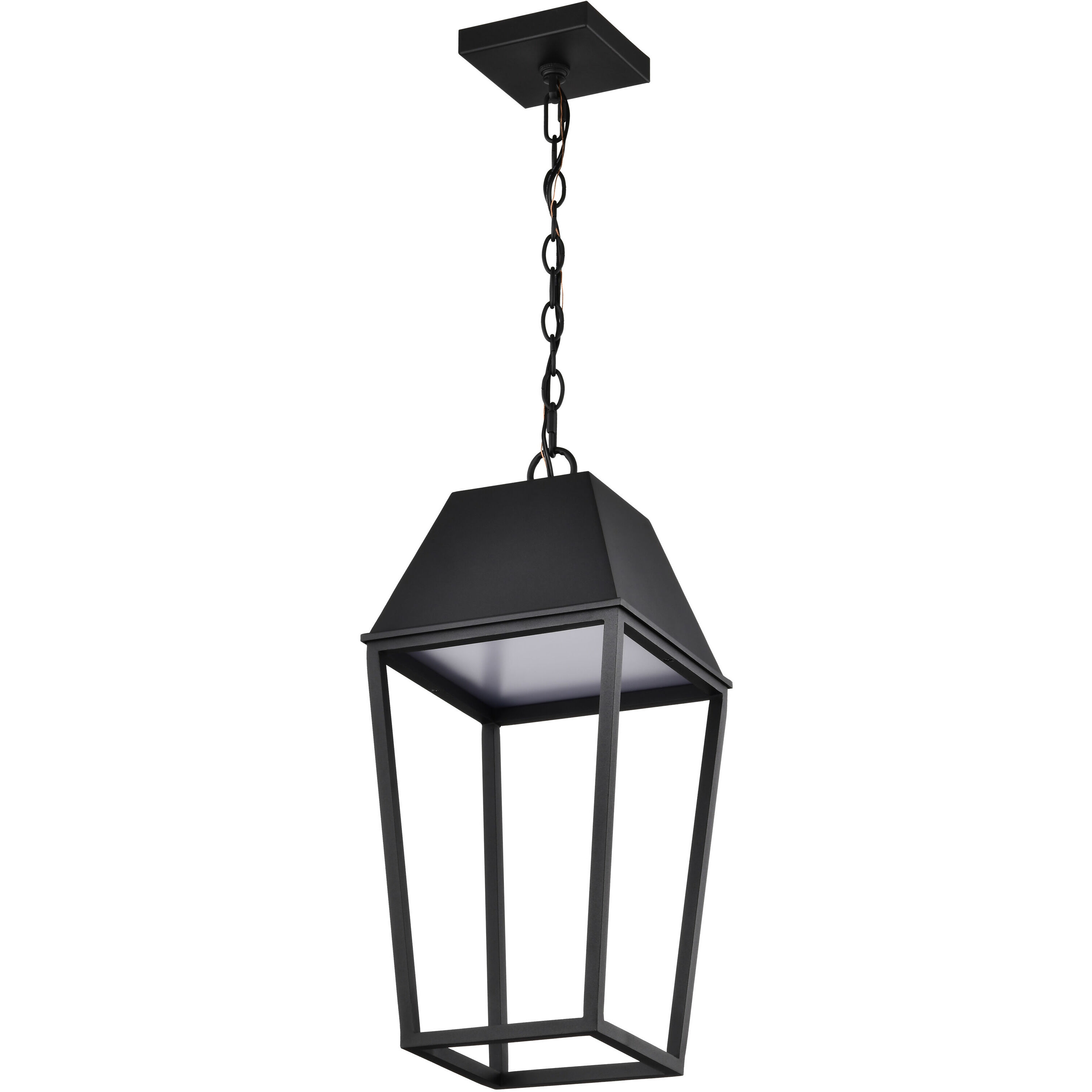 Colt LED 9.5 inch Matte Black Outdoor Hanging Light
