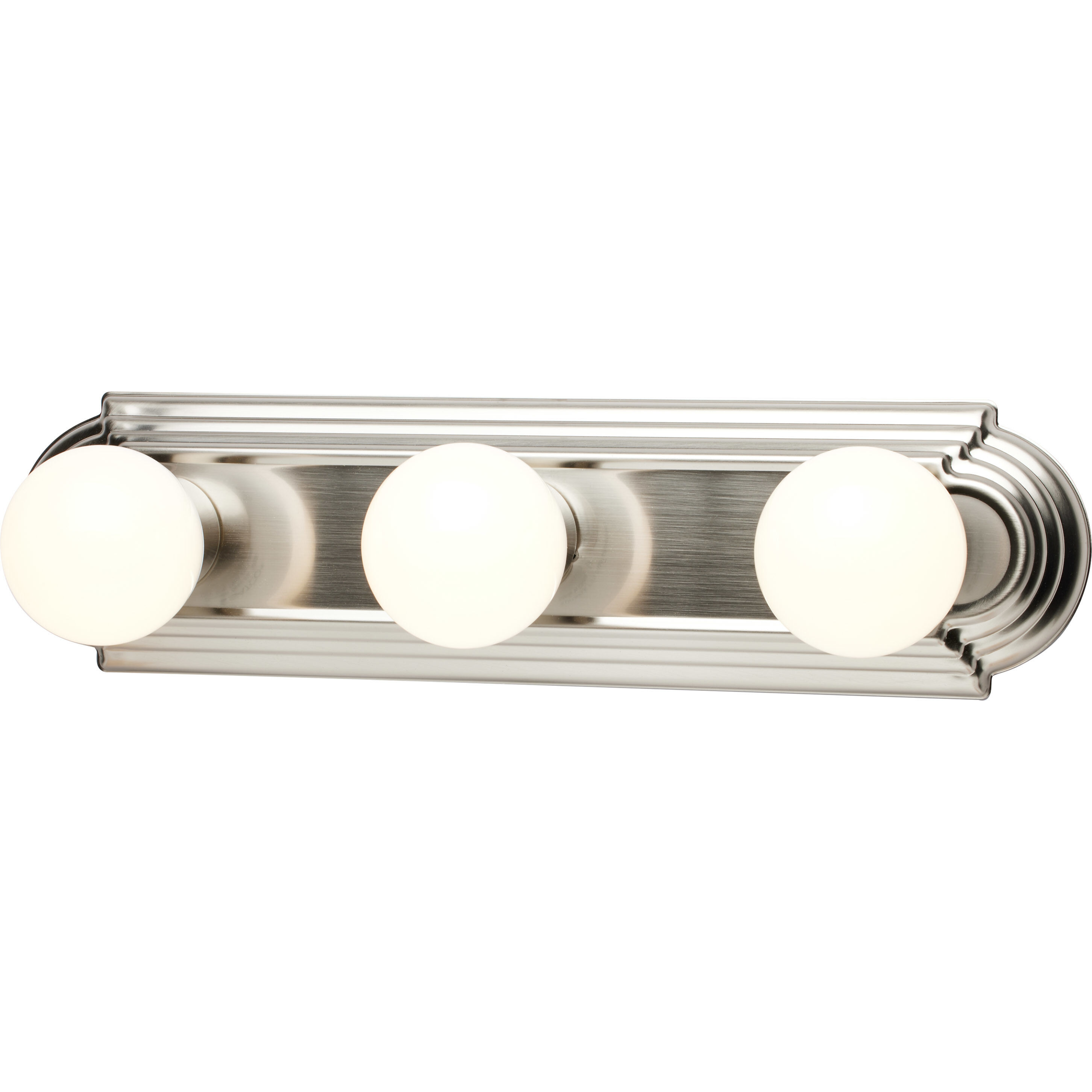 Brentwood 3 Light 18 inch Brushed Nickel Vanity Light Wall Light