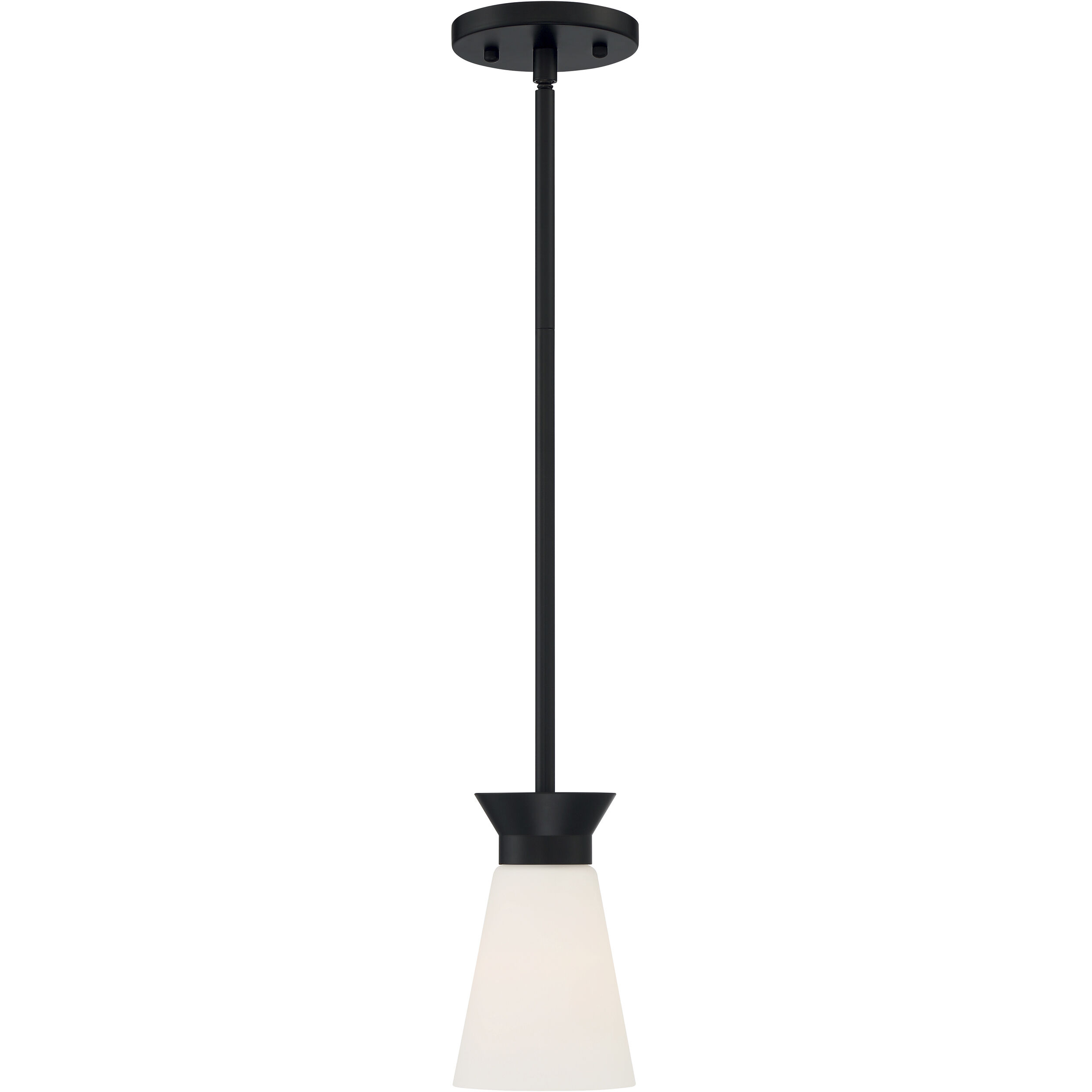 Caleta 1 Light 4 inch Black Pendant Ceiling Light