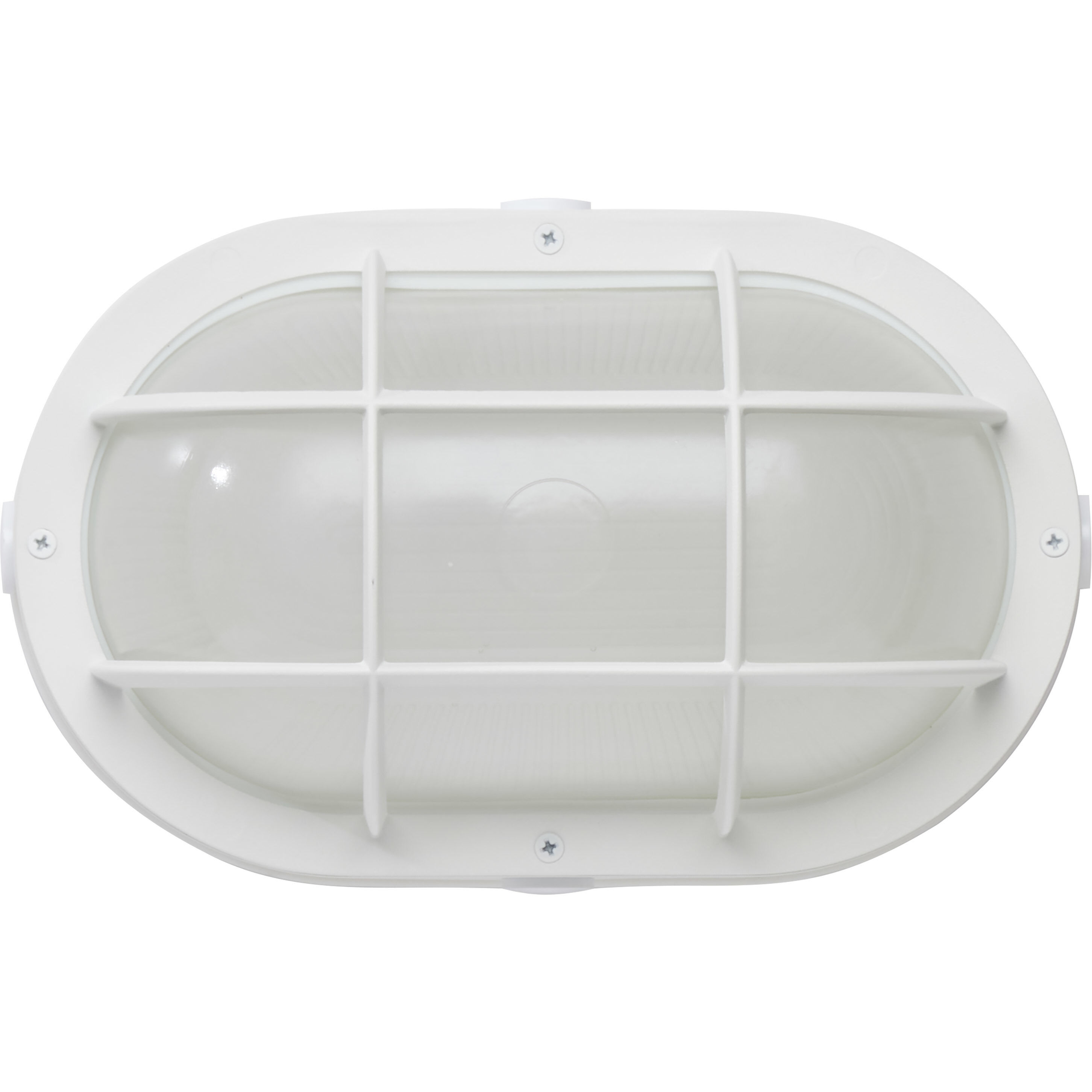 Brentwood LED 11 inch White Outdoor Bulk Head