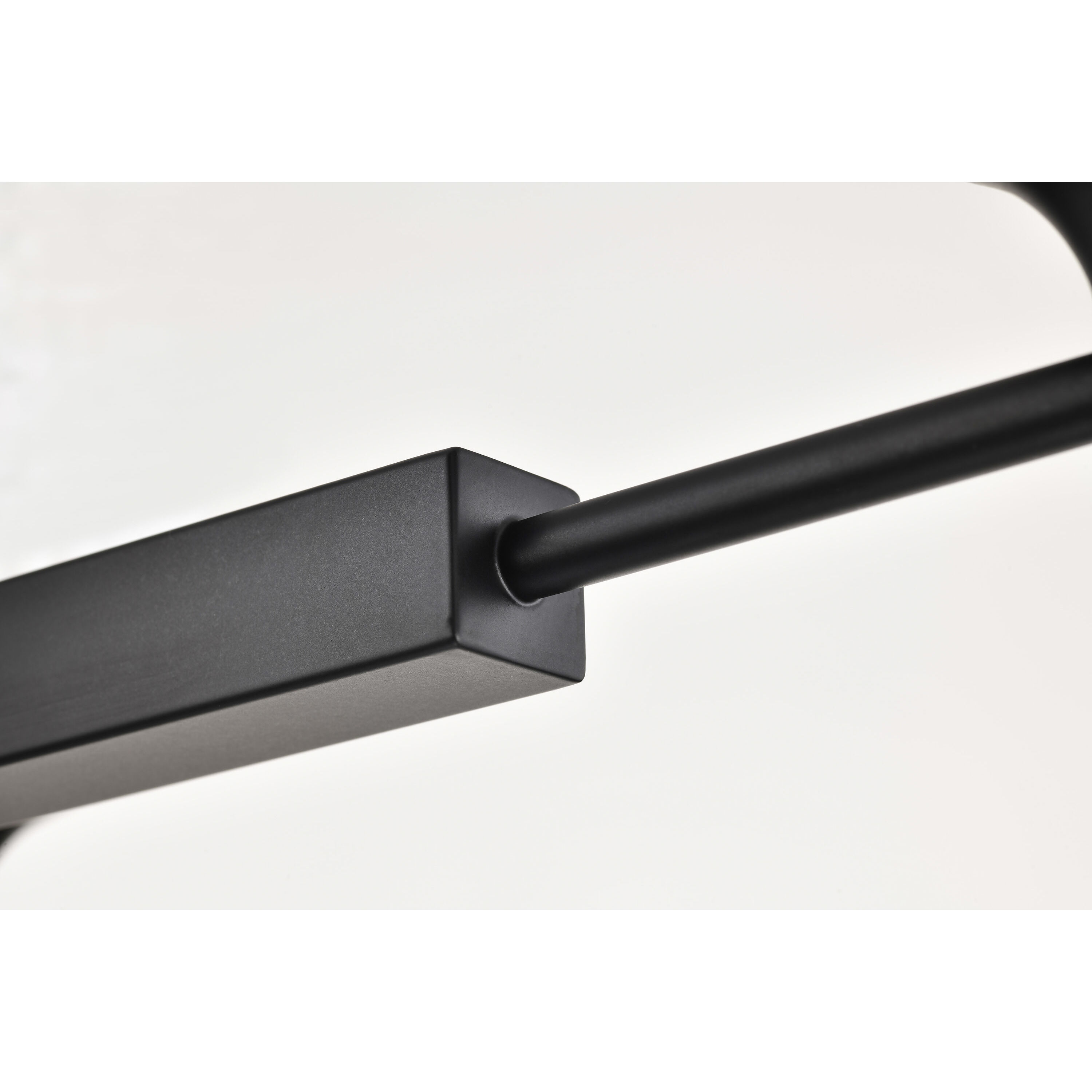 Solara 12 inch Matte Black Pendant Ceiling Light